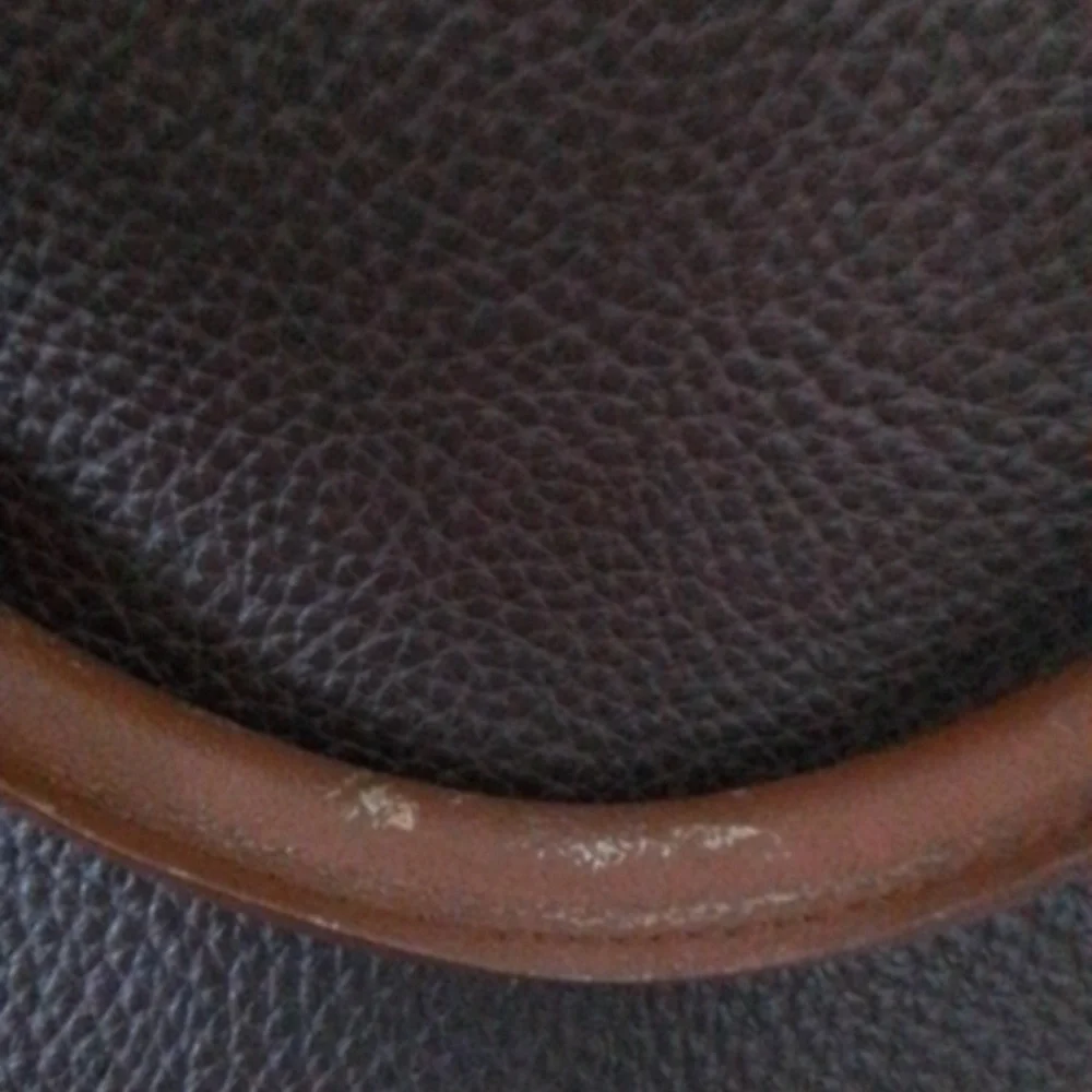 Textured Brown Laptop Bag